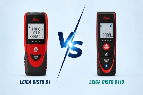 Máy đo khoảng cách Leica Disto D110 vs Leica Disto D1: Nên mua model nào?